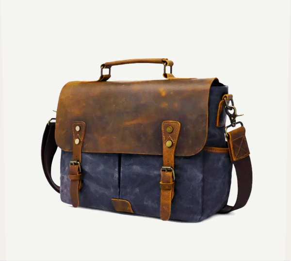 Maletín Vintage Canvas Clásico