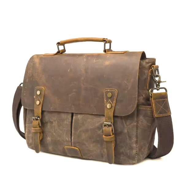 Maletín Vintage Canvas Clásico