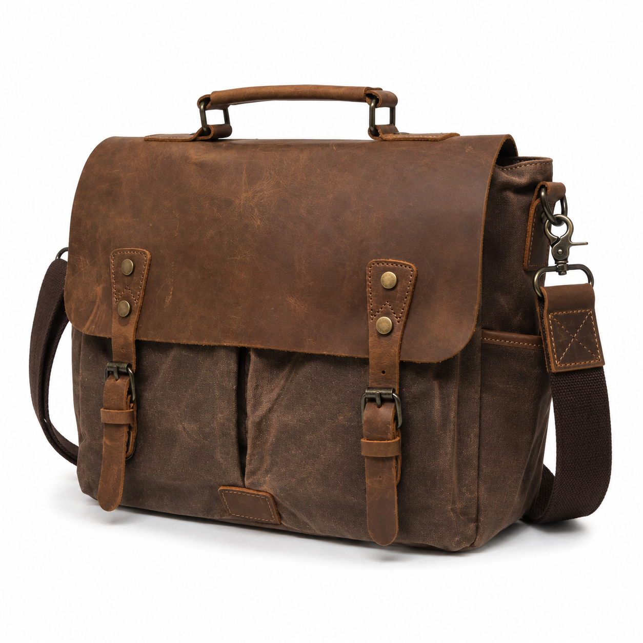 Maletín Vintage Canvas Clásico