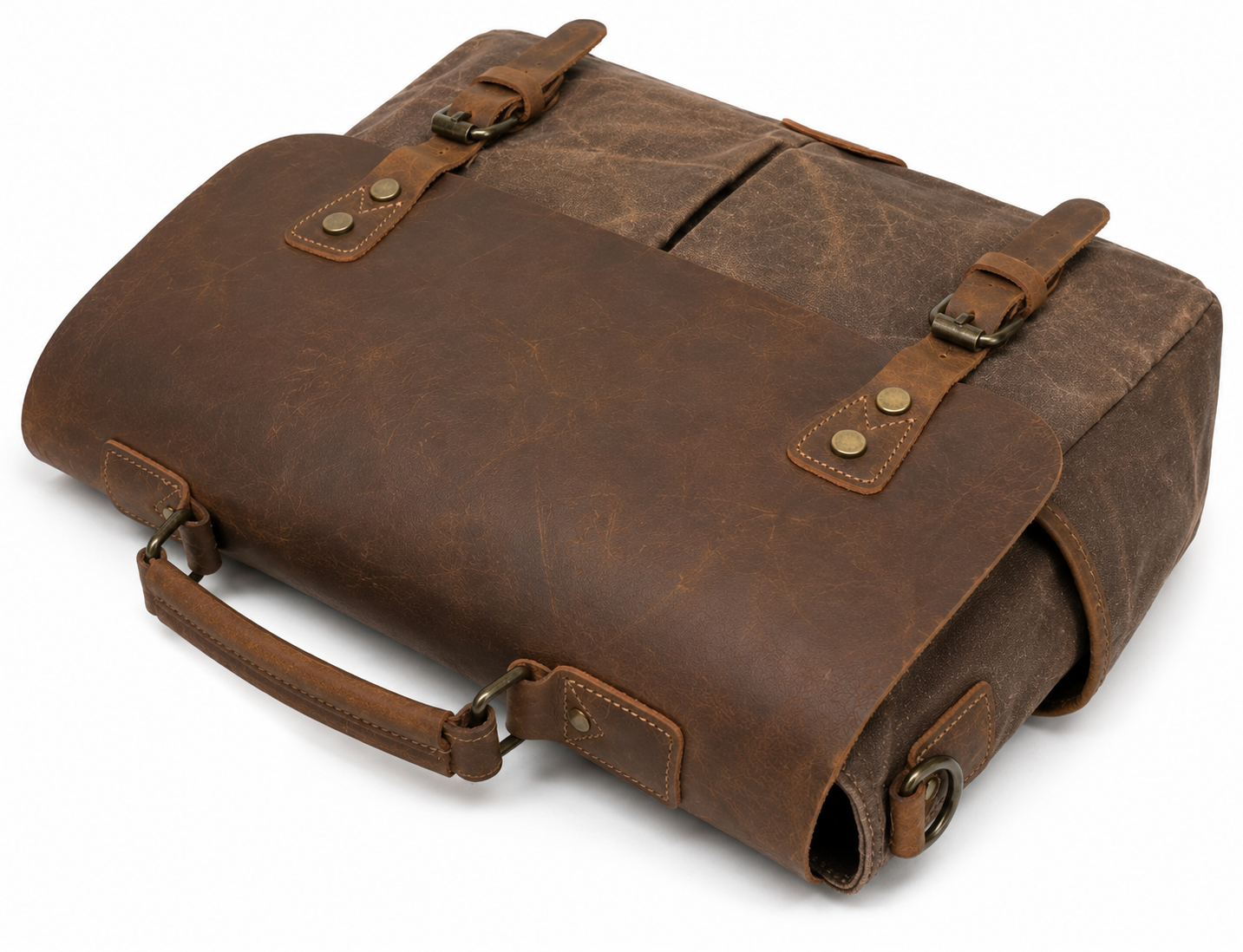 Maletín Vintage Canvas Clásico