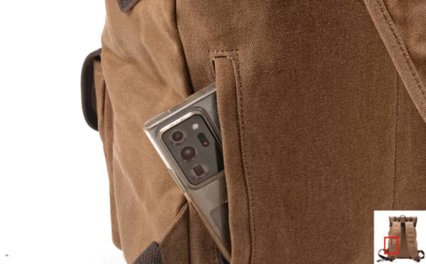 Mochila Vintage Canvas Varna